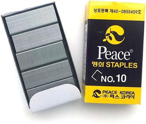 Staples No.10 - Mini Staples Office School Supplies 4,000pcs (4 Boxes)...