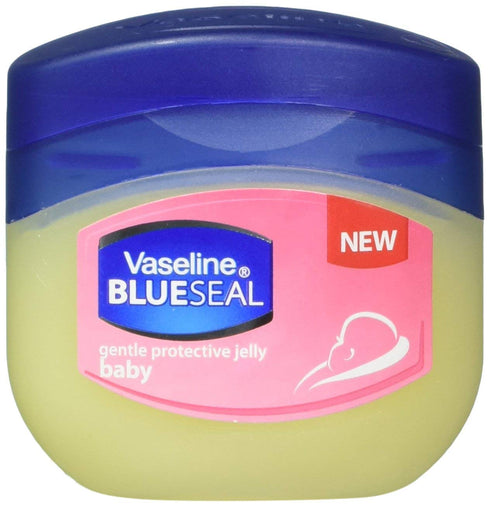 Set of Six Vaseline Baby Gentle Protective Petroleum Jelly- Travel Size, 1.7 Oz, 6 Count (Pack of 1)...