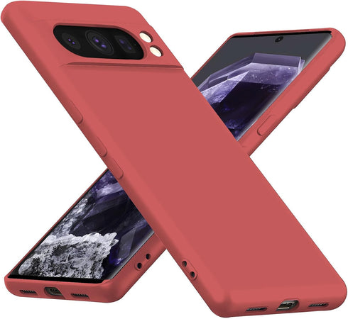 Google Pixel 8 Pro Phone Case 6.7’’(2023), Soft Slim TPU Silicone Back, Skin-Friendly & Anti-Scratch, 360°Full-Body Protection, Case Cover for Pix...