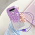 for LG Stylo 6 Phone case, Suitable for Girls and Women, Soft TPU Cushion to Protect The Cute Phone case, with Bracket and Lanyard, Suitable for S...