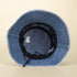 Distressed Denim Bucket Hat Ripped Frayed Edge Sun Hat for Women Men...