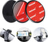 2pcs Dashboard Pad Mounting Disk for Suction Cup, Heat Resistant Adhesive Disc for Car Phone Mount Sat Nav Dash Camera Windshield Sucker Holder, G...