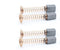4 PCS Carbon Motor Brushes Compatible for 3000 200 Brush Repairing Part for Electric Rotary Motor Tool...