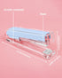 Clear Acrylic Stapler, Desktop Stapler, Office Stapler, Elegant Modern Desk Accessory for The Desk at Home, Office, or School?Macaron Blue?...