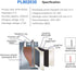 3.7V 400mAh Battery 802030 Lithium Polymer Ion Rechargeable Li-ion Li-Po Battery with 2P PH 2.0mm Pitch Connector...