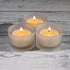 Ivory Vanilla Scented Clear Cup Richland Tealight Candles Set of 50...