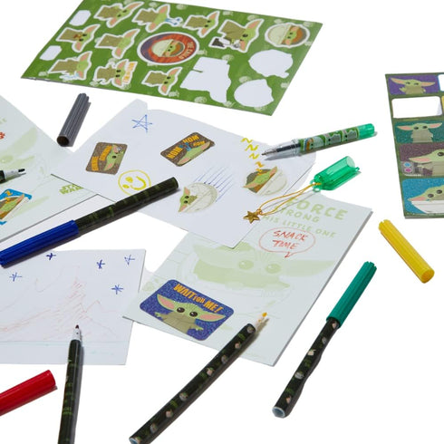 Disney Star Wars Baby Yoda Mandalorian Storage Keepsake Box Craft Kit Activity Set for Kids...