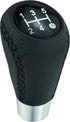 Abfer Shifter Knob 5 Speed Leather Car Gear Stick Shifting Knobs Shift Lever for Most Manual Transmission Vehicle Truck, Black...