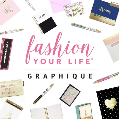 Graphique Cheetah Fashion Pen - 5.5" Ballpoint Pen with Refillable Black Ink, Twist-Top Pen, Makes a Beautiful and Unique Gift...