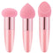 3Pcs Makeup Sponge Facial Foundation Sponge Professional Makeup Blending Sponge with Handle Beauty Sponge Blender Dry & Wet Use Makeup Sponges for...