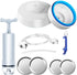 Mason Jar Vacuum Sealer Kit with Accessory Hose for Wide and Regular Mouth Jars, Manual Portable Vacuum Pump and Lid Opener...