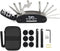 WOTOW Bike Repair Tool Kit - 16 in 1 Bicycle Multitool Portable Mountain Bike Tool Cycling Maintenance, Bike Hex Key Wrench & Bike Tube Patch Kit ...