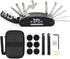 WOTOW Bike Repair Tool Kit - 16 in 1 Bicycle Multitool Portable Mountain Bike Tool Cycling Maintenance, Bike Hex Key Wrench & Bike Tube Patch Kit ...