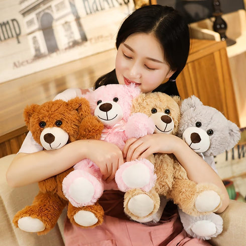 Teddy Bear Stuffed Animal, 12 inch Soft Cuddly Stuffed Plush Bear, Gifts for Kids Baby Toddlers on Baby Shower, Valentine's Day (B-Beige)...