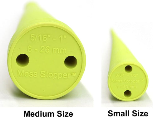 Universal Rubber Plugs and Caps for Hydraulic Oil Hoses and Fittings to Prevent Leaks, 2 Medium, 4 Small Size...