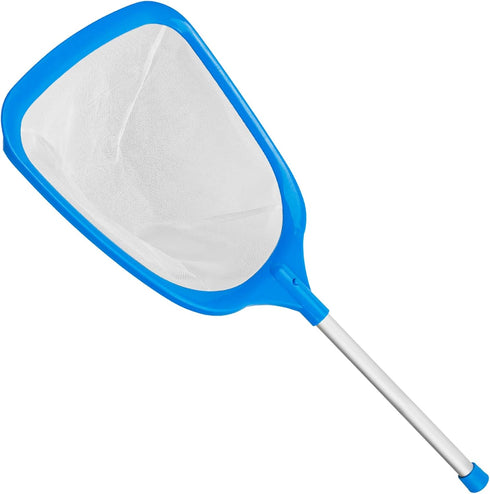 Hot Tub Skimmer Spa Net with 12'' Aluminum Pole Ultra Fine Mesh Net Leaf Skimmer for Small above Ground Pools Pick Up Fine Debris Lightweight Net...