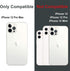 TORU CX PRO for iPhone 12 Pro Max Case Wallet | Protective Shockproof Heavy Duty Cover with Hidden Card Holder & Card Slot | Mirror & Wrist Strap ...