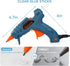 Glue Gun, Fireproof Mini Hot Glue Gun Kit with 30 Glue Sticks for School Crafts DIY Arts Quick Home Repairs, 20W (Green)...
