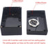 Project Box IP65 Waterproof Junction Box ABS Plastic Black Electrical Boxes DIY Electronic Project Case Power Enclosure 6.3x4.33x3.54 inch (160x11...