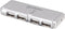 Manhattan 4-Port Hi-Speed USB Pocket Hub - Silver (160599)...