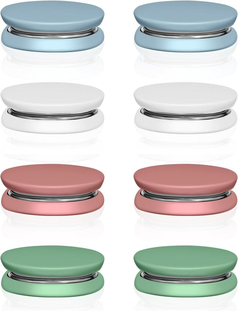 8pcs Strong Magnetic Hijab Pins, Multi-Purpose No-Snag Magnetic Scarf Clip Scarf Magnetic Clasp Head Scarf Magnets for Women Clothes Muslim (Matte...