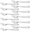 Briout Silverware, Dinner Fork 8 Inches, Forks Set of 12 Premium Food Grade Stainless Steel Forks for Home Kitchen Party Restaurant, Mirror Polish...