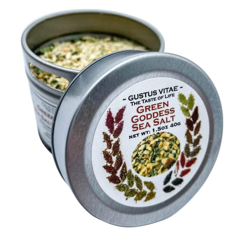 Green Goddess Sea Salt & Seasoning | Authentic Artisanal Spice Mix | All Natural, Non GMO | Hand Crafted in Small Batches | Made in USA | GLP-1 Fr...