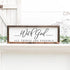 10 Set Farmhouse Christian Stencil, with God All Things are Possible Faith Waymaker Bible Verse Sign Motivational Painting Stencils for Home Offic...
