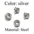 4pcs Track Nut Bicycle Bike Wheel Hub Axle Nuts M10 Rear Axle Nuts + M9 Front Axle Nuts Bicycle Accessories 7075 Aluminum Alloy Screw...