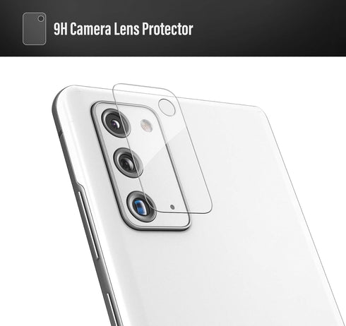 magglass Galaxy Note 20 Tempered Glass Screen Protector w/Fingerprint Display Compatibility - Bubble-Free Display Guard & Lens Protector for Samsu...