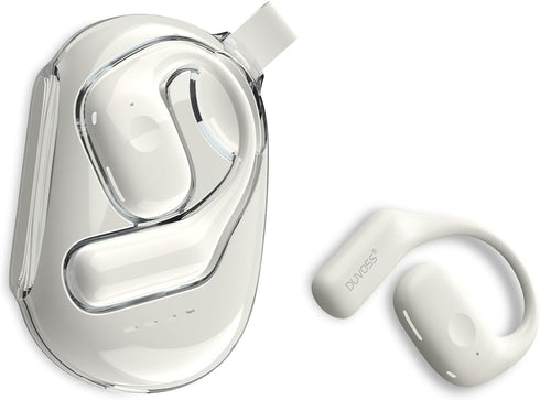 Open Ear Headphones, True Wireless Earbuds with Microphone,Lightweight, Bluetooth 5.3 Headphones with IPX4 Waterproof, Headsets with Earhooks, Air...