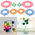 Yansanido Pack of 8(4 Sizes) Essential Pom-pom Maker for Fluff Ball Weaver Needle Knitting DIY Tool (8piece-4 Size)......
