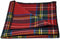 Traditional Red/Yellow Tartan Plaid Check Pocket Square, Handkerchief...