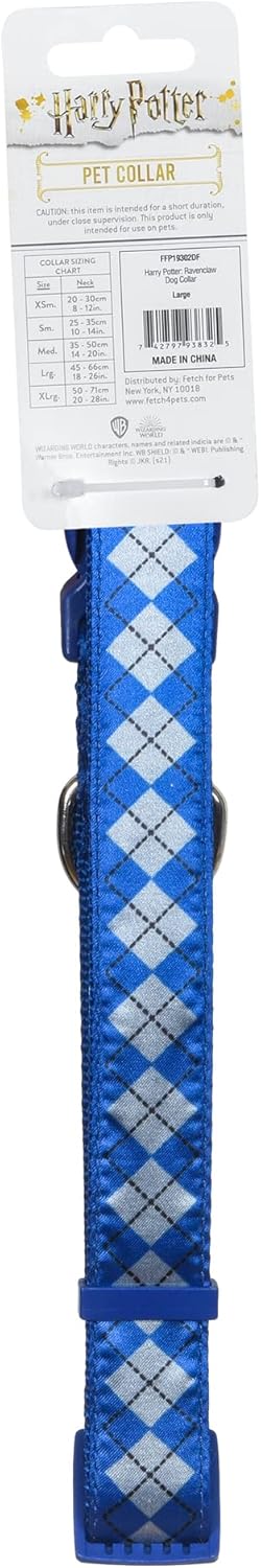 Harry Potter Ravenclaw Dog Collar in Size Small | Small Dog Collar, Harry Potter Dog Collar | Harry Potter Dog Apparel & Accessories for Hogwarts ...