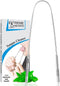 ExtremeShears Tongue Scraper Professional Tongue Cleaner Tongue Cleaner Reusable Stainless Steel Tongue Scrapers with Dual Carved Handle No Slip G...