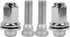 4PCS M12x1.50 Chrome Wheel Lug Stud Nut Set Compatible with Toyota Corolla Camry 4Runner Land Cruiser RAV4 Avalon Sienna Lexus GS350 GX460 ES300 S...