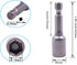 5/16'' Nut Driver Bit, Hex Magnetic Power 8mm 5/16 IN Socket Adapter Magnetic Nut Setter Driver Drill Bit 1/4 inch Hex for Power Tools -10PCS...