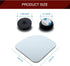 2 PCS Car Blind Spot Mirror, 1.9In x 1.9In HD Convex Frameless Glass PC Vehicle Rearview Mirrors Accessories with 3M Adhesive, Universal Fan-shape...
