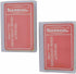 Marshal® WALLET INSERTS SET OF 2 ACCORDION STYLE CARD PICTURE HOLDER RARE...