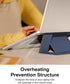 MOFT Invisible Slim Laptop Stand, Adhesive and Reusable, Adjustable Perfect Viewing Angles, Compatible with Laptops Up to 15.6", Grey...
