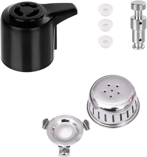 Steam Release Handle, Original Float Valve Replacement Parts with 3 Silicone Caps for Instant Pot Duo/Duo Plus 3, 5, 6 Quart, Duo Mini 3 Qt, Duo50...
