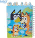 Innovative Designs Bluey Tab Journal Notebook, Spiral Bound, 144 Lined Pages, 8 x 7 inches, Blue...