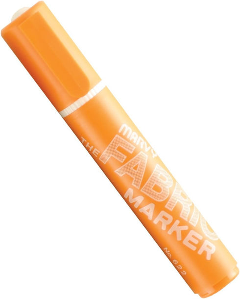 UCHIDA 622-C-7 Marvy Broad Point Fabric Marker, Orange, 1 Count (Pack of 1)...
