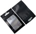 PABCK 100 Pieces Resealable Airtight Matte Window Zipper Lock Bags with Euro Hang Hole 2.3x3.9 inch(Inside Size 1.9x2.5inch) for Zip Food Storage ...