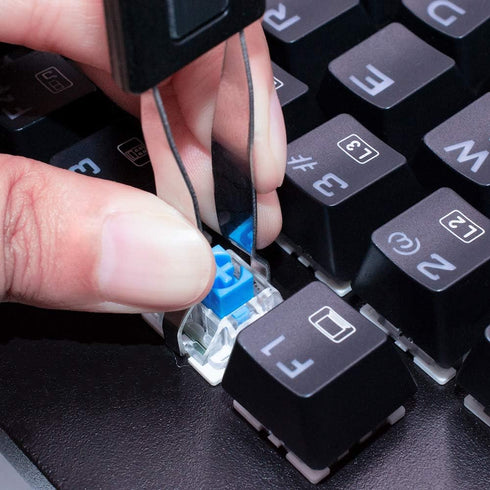 Granvela Pack 2 Keycap and Switch Puller Stainless Steel Switch Remover for Mechanical Keyboard, DIY Tool for Fixing Keyboard...