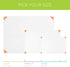 Think Board X Smart Whiteboard Film (Medium 10"x15") - Powered by Rocketbook Beacon Technology - Scannable White Board...