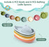 Bath Toys, 14-Piece Water Table Toys with Stacking Cups and Bath Boats for Toddlers 1-3, Pool Toys for Toddlers 1-3, Bath Tub Toys for Baby Toddle...