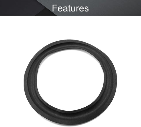 Fielect 12 Inch Speaker Foam Edge Surround Rings Replacement Parts for Speaker Repair or DIY 4pcs...