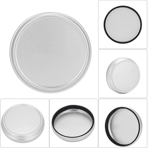 Professional Lens Metal Front Cap Portable Universal Single Lens Cover for Fujifilm X100 X100S X100T Photography Accessory(Sliver)...