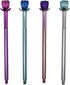 Maydahui 24PCS Crystal Rose Gel Pen Colorful Gem Flower Pens Black Ink for Girls Party School Office Supplies...